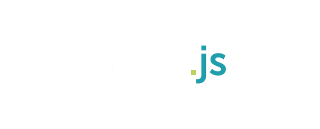 meet.js Bold Logo (White PNG)
