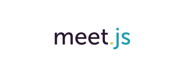 meet.js Light Logo (Color PNG)